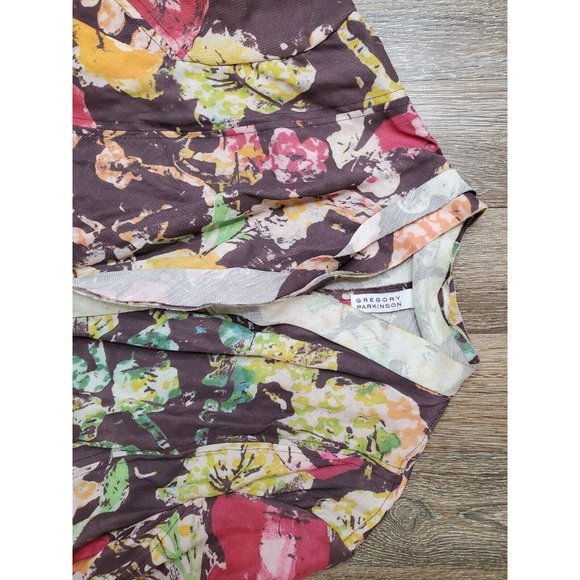 Gregory Parkinson Multicolor Boho Patchwork Deconstructed Hippie Jacket Womens L - Picture 2 of 11